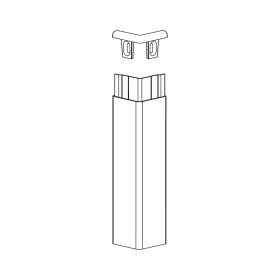 Bouchon 135° en PVC antibactérien