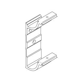 Spécial accessibilité : support plein 60 mm double hauteur 