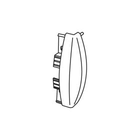 Angle externe 90° en PVC antibactérien