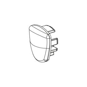 Bouchon plat en PVC antibactérien avec joint bactéricide