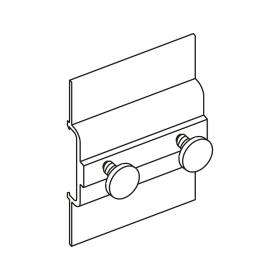 Pièce de raccordement métallique pour gaine technique