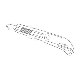 Cutter 701 avec lame crochet