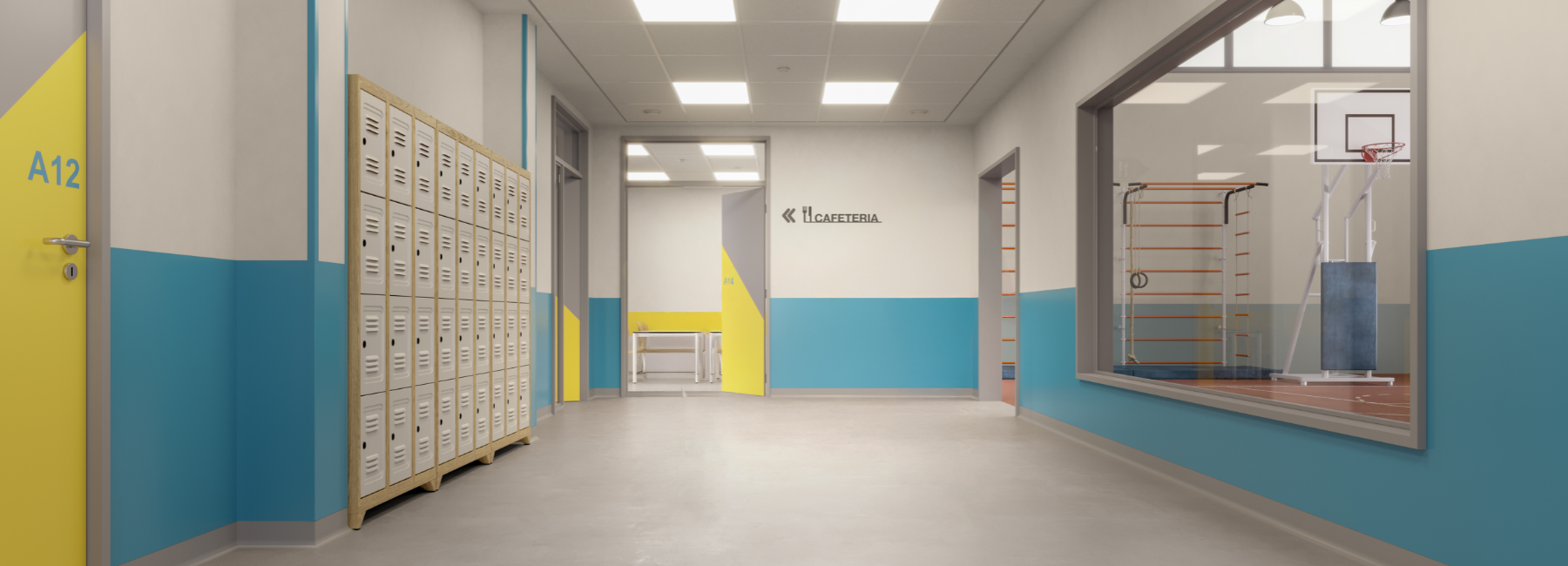 Turquoise school